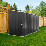 Absco Durango  5' x 10' Metal Bike Shed - Monument 