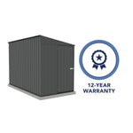 Absco Durango  5' x 10' Metal Bike Shed - Monument 