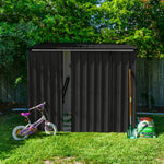 Absco EZI Slider 7' x 5' Metal Storage Shed - Monument 