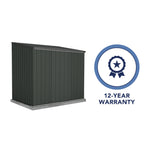 Absco EZI Slider 7' x 5' Metal Storage Shed - Monument 