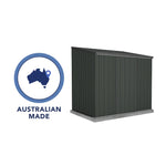Absco EZI Slider 7' x 5' Metal Storage Shed - Monument 