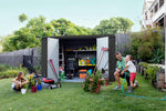 Absco Premier 10' x 7' Metal Storage Shed - Monument 
