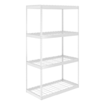 MonsterRAX 24" x 48" x 84" Heavy-Duty Garage Rack Shelving (White)-MR-2x4x7-W4L-Garage Giant 