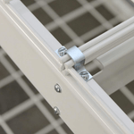 MonsterRAX 24" x 48" x 84" Heavy-Duty Garage Rack Shelving (White)-MR-2x4x7-W4L-Garage Giant 