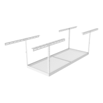 MonsterRAX 3' x 6' Overhead Storage Rack with 12-24-Inch Drop (White)-MR-3x6-W-Pack-12-Garage Giant 