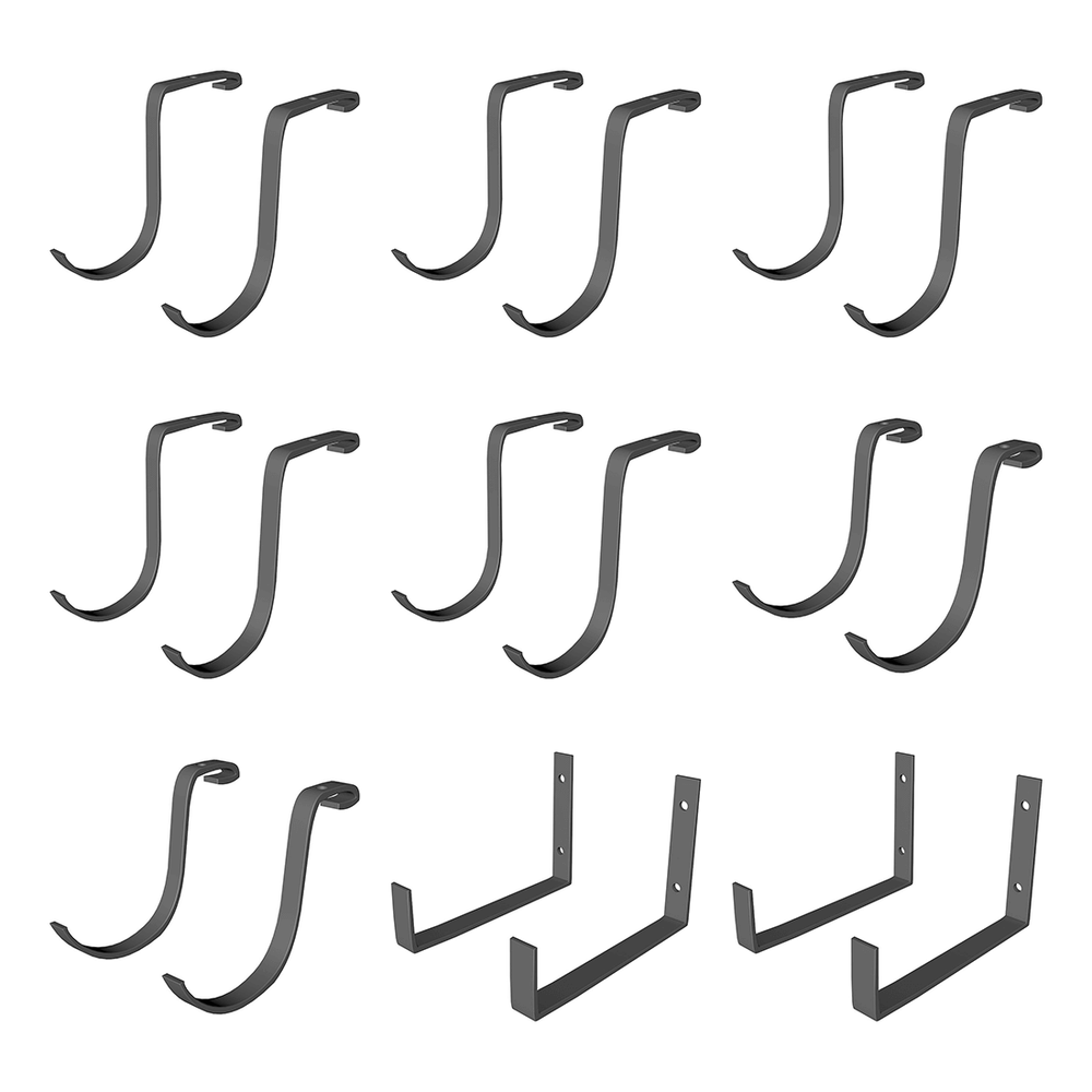 MonsterRAX 18-Hook Accessory Package (Hammertone)-MR-ACCPKG2-H-Garage Giant