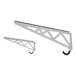 MonsterRAX Wall Mounted Paddle Board Rack-MR-PBR24-W-Garage Giant 