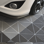 MonsterRAX Interlocking Blue Garage Floor Tiles (16 Pack)-MR-GF-RIB-16BL-Garage Giant 