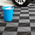 MonsterRAX Interlocking Blue Garage Floor Tiles (16 Pack)-MR-GF-RIB-16BL-Garage Giant 