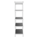 MonsterRAX 18" x 36" x 72" Modular Garage Shelving (White)-MR-GS-361872-5BW-Garage Giant 