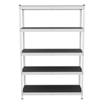 MonsterRAX 18" x 48" x 72" Modular Garage Shelving (White)-MR-GS-481872-5BW-Garage Giant 
