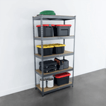 MonsterRAX 18" x 36" x 72" Garage Shelving (Hammertone)-MRLDGS-361872-5TH-Garage Giant 
