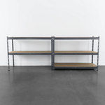 MonsterRAX 18" x 48" x 72" Garage Shelving (Hammertone)-MRLDGS-481872-5TH-Garage Giant 