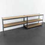 MonsterRAX 18" x 60" x 72" Garage Shelving (Hammertone)-MRLDGS-601872-5TH-Garage Giant 