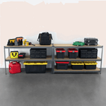 MonsterRAX 18" x 60" x 72" Garage Shelving (Hammertone)-MRLDGS-601872-5TH-Garage Giant 