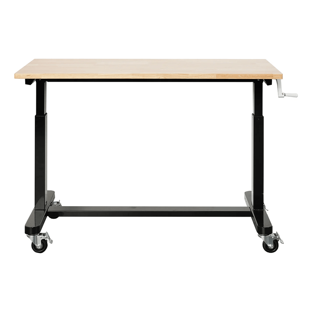 MonsterRAX Height Adjustable Mobile Workbench-MR-WB-C4824-HWB-Garage Giant