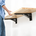MonsterRAX 48-Inch Wall Mounted Folding Workbench-MR-WB-FWT4820-HWB-Garage Giant 
