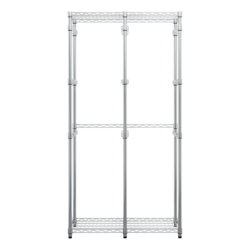 MonsterRAX 12 Gallon Storage Bin Rack (Zinc)-MR-WS-BR12-Z5-Garage Giant