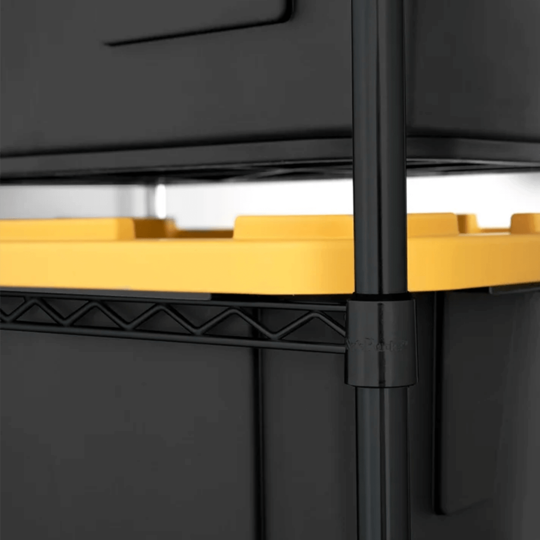 MonsterRAX Storage Bin Rack (Black) | Garage Giant - Garage Giant