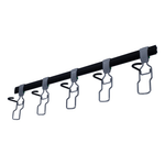 MonsterRAX Wall Mounted 5-Bike Storage Rack-MR-WT-DLXBS-48-Garage Giant 