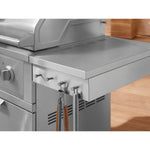 Newage Products Outdoor Kitchen Stainless Steel 2-Piece Grill Cart with Performance Grill-67108-33-Liquefied Propane (LP)-Garage Giant 