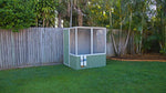 Absco Poultry Paradise 5' x 5' Chicken Coop - Pale Eucalypt 