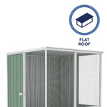 Absco Poultry Paradise 5' x 5' Chicken Coop - Pale Eucalypt 