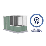 Absco Poultry Paradise 5' x 9.7' Chicken Coop - Pale Eucalypt 