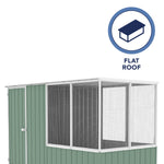 Absco Poultry Paradise 5' x 9.7' Chicken Coop - Pale Eucalypt 