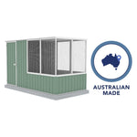 Absco Poultry Paradise 5' x 9.7' Chicken Coop - Pale Eucalypt 