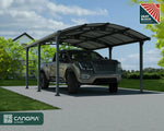 Palram-Canopia Arcadia 5000 16' x 12' Metal Carport-HG9100-Garage Giant 