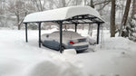 Palram-Canopia Arcadia 5000 16' x 12' Metal Carport-HG9100-Garage Giant 