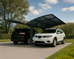 Palram-Canopia Arizona Breeze Double Wing-Style Carport Kit-HG9102-Garage Giant 