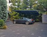 Palram-Canopia Arizona Wave 5000 10' x 16' Metal Carport-HG9105-Garage Giant 