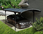 Palram-Canopia Atlas 5000 10' x 16' Carport - Gray/Bronze-HG9136-Garage Giant 