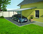Palram-Canopia Feria 10' x 18' Patio Cover - Gray/Diffused Clear-HG9418-Garage Giant 