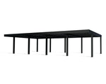 Palram-Canopia Oslo 20' x 40' Carport - Black/Gray-HG9252-Garage Giant 
