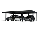 Palram-Canopia Oslo 20' x 30' Carport - Black/Gray-HG9251-Garage Giant 