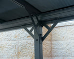 Palram-Canopia Palma 5000 Carport Gray/Gray-HG9134-Garage Giant 