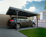 Palram-Canopia Palma 5000 Carport Gray/Gray-HG9134-Garage Giant 
