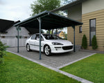 Palram-Canopia Verona 5000 16' x 10' Metal Carport-HG9135-Garage Giant 