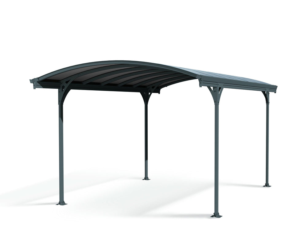 Palram-Canopia Vitoria 5000 16' x 10' Metal Carport-HG9130-Garage Giant
