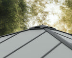 Palram-Canopia Dallas 14' x 14' Gazebo - Gray/Gray-HG9155-Garage Giant 