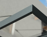Palram-Canopia Sophia XL 5000 15' x 5' Awning - Gray/Clear-HG9549-Garage Giant 