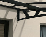 Palram-Canopia Amsterdam 8920 29' x 5' Awning - Gray/Clear-HG9579-Garage Giant 