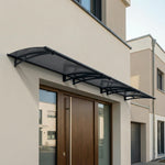 Palram-Canopia Aquila 4500 Awning (Grey)-HG9506-Garage Giant 