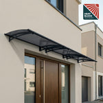Palram-Canopia Aquila 4500 Awning (Grey)-HG9506-Garage Giant 