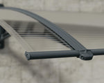 Palram-Canopia Neo 1350 Awning (Grey / Clear)-HG9570-Garage Giant 