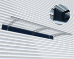 Palram-Canopia Aquila 2050 Awning Siding Kit - Black-HG9517-Garage Giant 
