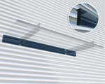 Palram-Canopia Nancy 2050 Awning Siding Kit - Black-HG9518-Garage Giant 